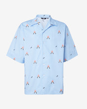 Carica l&#39;immagine nel visualizzatore di Gallery, All-Over Patrick Star Cotton Bowling Shirt : Men Shirts Multicolor | GCDS
