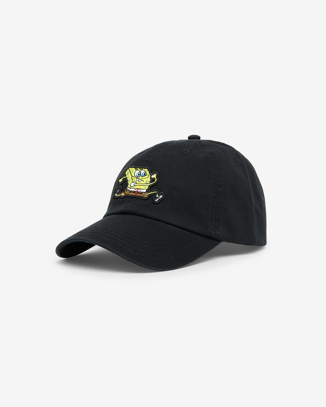Spongebob Embroidered Baseball Hat : Unisex Hats Black | GCDS