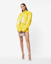 Load image into Gallery viewer, Spongebob Leather Jacket : Women Outerwear Yellow | GCDS
