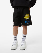 Load image into Gallery viewer, Junior Spongebob Italico Bermuda: Boy Trousers &amp; Shorts Black | GCDS
