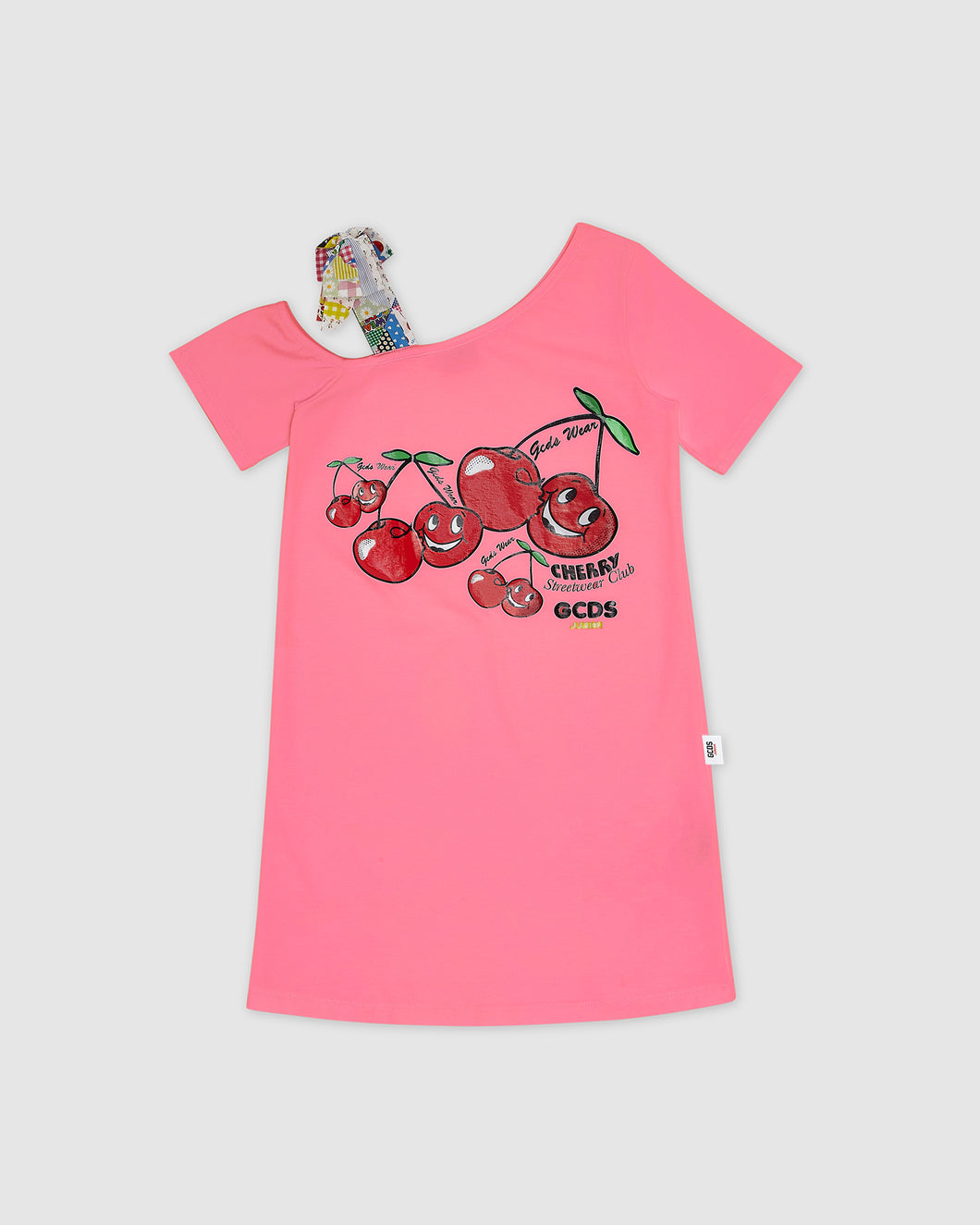 Cherry Dress: Girl Dress  Cradle Pink | GCDS