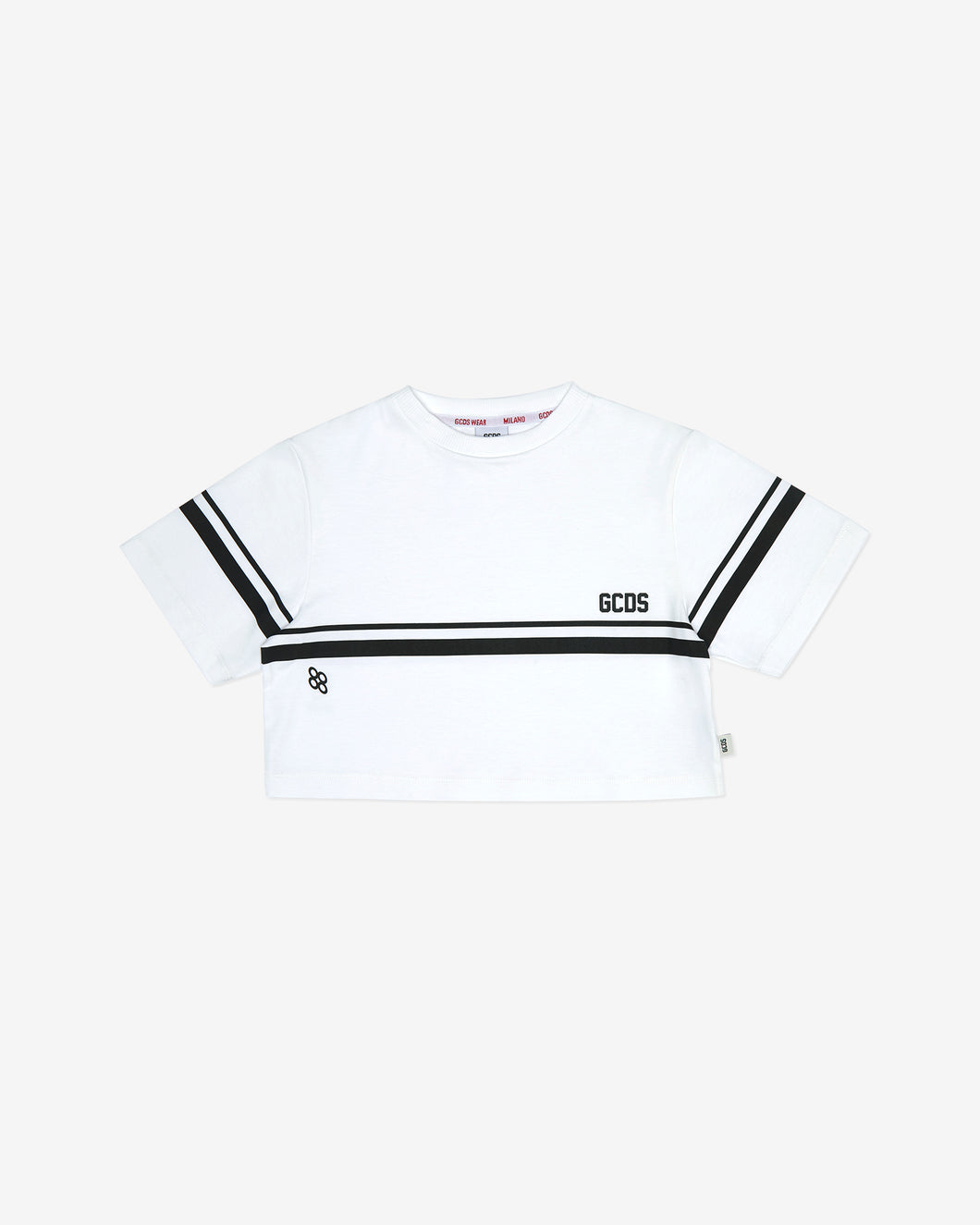 Junior Gcds Low Logo T-Shirt: Girl T-shirts White | GCDS Spring/Summer 2023