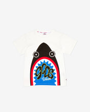 Load image into Gallery viewer, Junior Shark T-Shirt: Boy T-shirts Off White | GCDS Spring/Summer 2023
