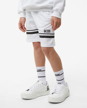 Load image into Gallery viewer, Junior Gcds Low Logo Band Bermuda: Boy Trousers &amp; Shorts White | GCDS Spring/Summer 2023
