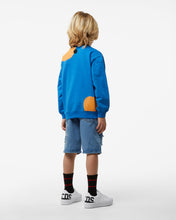 Load image into Gallery viewer, Junior Shark Crewneck: Boy Hoodies &amp; Sweatshirts Blue | GCDS Spring/Summer 2023
