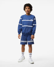 Carica l&#39;immagine nel visualizzatore di Gallery, Junior Gcds Low Logo Band Crewneck: Boy Hoodies &amp; Sweatshirts Blue | GCDS Spring/Summer 2023
