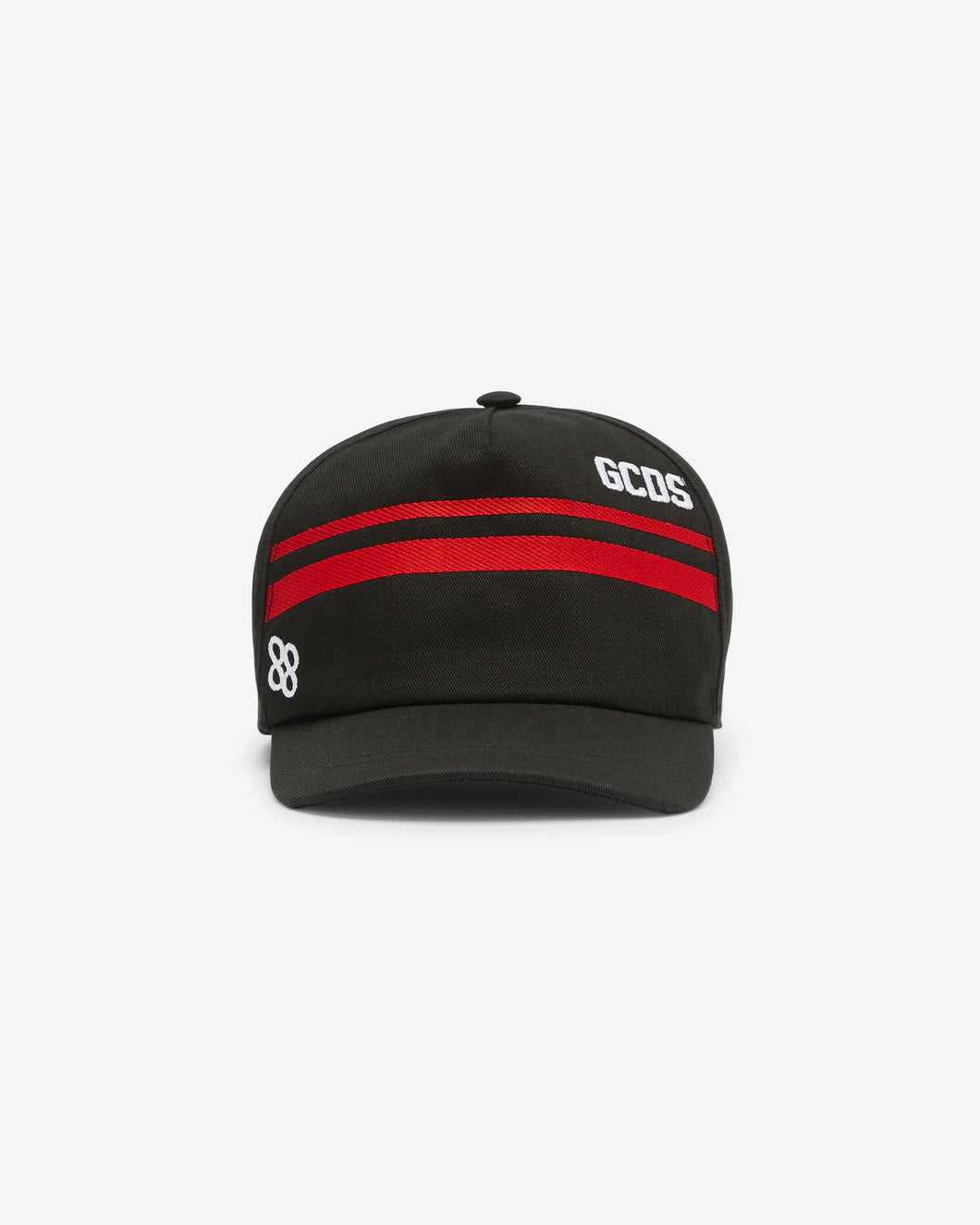 Junior Gcds Low Logo Band Baseball Cap: Unisex Hats Black | GCDS Spring/Summer 2023