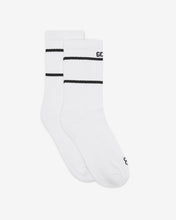 Carica l&#39;immagine nel visualizzatore di Gallery, Junior Gcds Low Logo Band Socks: Unisex Socks White | GCDS Spring/Summer 2023
