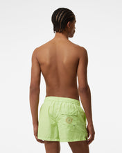 Carica l&#39;immagine nel visualizzatore di Gallery, Surfing Wirdo Swim Shorts : Men Swimwear Lime | GCDS Spring/Summer 2023
