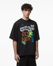 Load image into Gallery viewer, Get High Print Oversized T-Shirt : Men T-shirts Black | GCDS Spring/Summer 2023
