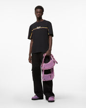Load image into Gallery viewer, Waved Logo Loose T-Shirt : Men T-shirts Black | GCDS Spring/Summer 2023
