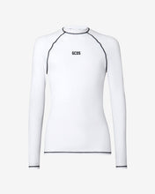 Load image into Gallery viewer, Classic Logo Long Sleeves Rashguard : Men T-shirts White | GCDS Spring/Summer 2023
