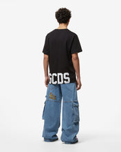Load image into Gallery viewer, Embroidered Ultracargo Trousers : Men Trousers New Light Blue | GCDS Spring/Summer 2023
