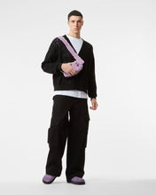 Carica l&#39;immagine nel visualizzatore di Gallery, Gcds Monogram Macramè Cardigan : Men Knitwear Black | GCDS Spring/Summer 2023

