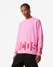 Load image into Gallery viewer, Gcds Cotton Low Band Sweater : Men Knitwear Fuchsia | GCDS Spring/Summer 2023
