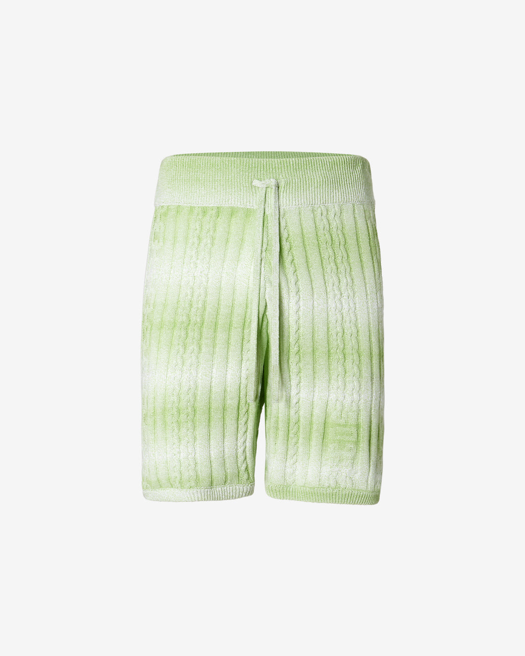 Gcds Braids Degradé Shorts : Men Trousers Lime | GCDS Spring/Summer 2023