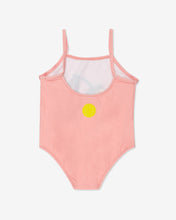 Carica l&#39;immagine nel visualizzatore di Gallery, Baby Gcds Cherry Swimsuit: Girl Swimsuit Pink | GCDS Spring/Summer 2023
