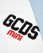 Load image into Gallery viewer, Gcds Logo Cotton Baby Blanket: Boy Blankets Angel Blue | GCDS Spring/Summer 2023
