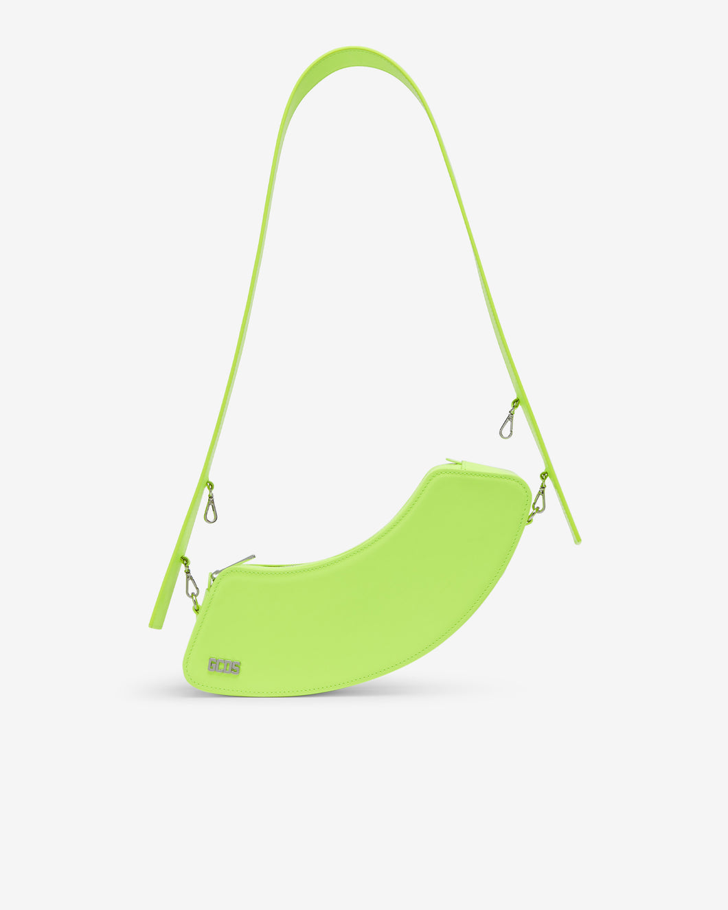 Comma Medium Shoulder Bag : Unisex Bags Yellow fluo | GCDS Spring/Summer 2023