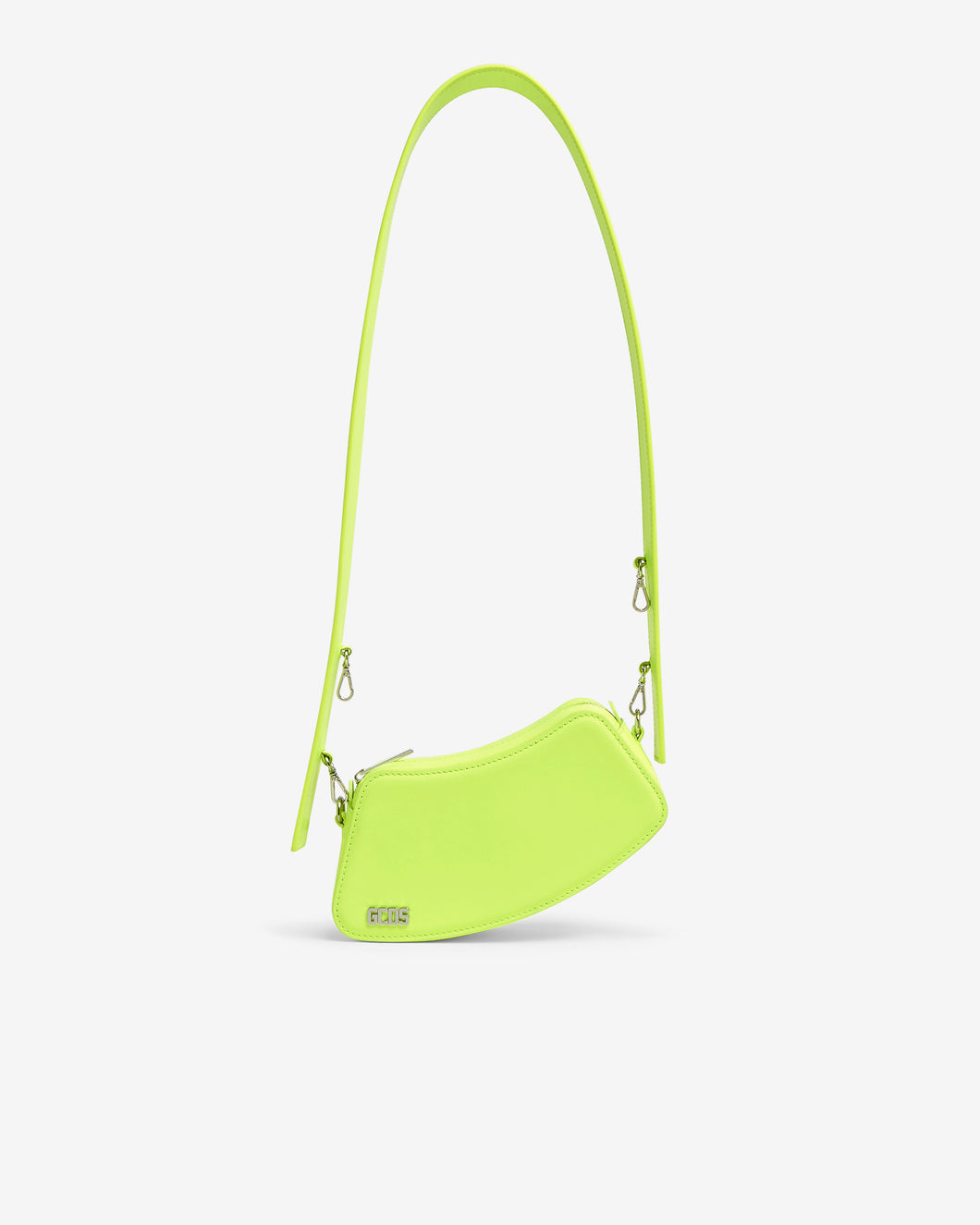 Comma Small Crossbody Bag : Unisex Bags Yellow fluo | GCDS Spring/Summer 2023