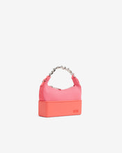 Load image into Gallery viewer, Matilda Mesh Small Bag : Women Bags Pink fluo | GCDS Spring/Summer 2023
