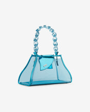 Load image into Gallery viewer, Comma Transpallic Medium Bag : Women Bags Light Blue | GCDS Spring/Summer 2023

