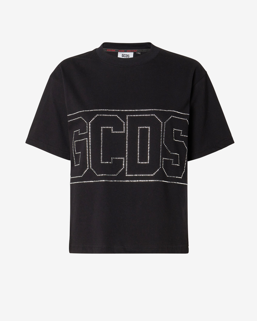 Bling Gcds Logo T-Shirt : Women T-shirts Black | GCDS Spring/Summer 2023