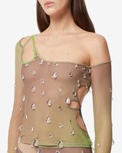 Load image into Gallery viewer, Sita Drops Top : Women Tops Military Green | GCDS Spring/Summer 2023
