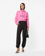 Load image into Gallery viewer, Heart Nylon Trousers : Women Trousers Black | GCDS Spring/Summer 2023
