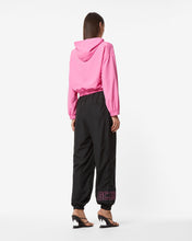 Load image into Gallery viewer, Heart Nylon Trousers : Women Trousers Black | GCDS Spring/Summer 2023
