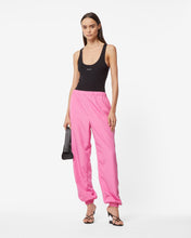 Load image into Gallery viewer, Heart Nylon Trousers : Women Trousers Fuchsia | GCDS Spring/Summer 2023
