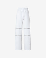Load image into Gallery viewer, Bling Gcds Sweatpants : Women Trousers White | GCDS Spring/Summer 2023
