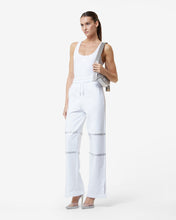 Load image into Gallery viewer, Bling Gcds Sweatpants : Women Trousers White | GCDS Spring/Summer 2023
