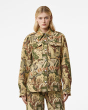 Carica l&#39;immagine nel visualizzatore di Gallery, Gcds Hentai Overshirt : Women Outerwear Military Green | GCDS Spring/Summer 2023
