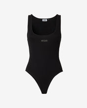 Load image into Gallery viewer, Jersey Bodysuit : Women Bodysuits Black | GCDS Spring/Summer 2023

