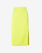 Carica l&#39;immagine nel visualizzatore di Gallery, Bling Glossy Long Skirt : Women Skirts Yellow fluo | GCDS Spring/Summer 2023
