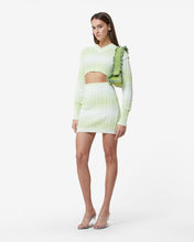 Load image into Gallery viewer, Gcds Braids Mini Skirt : Women Skirts Lime | GCDS Spring/Summer 2023
