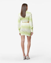 Carica l&#39;immagine nel visualizzatore di Gallery, Gcds Braids Mini Skirt : Women Skirts Lime | GCDS Spring/Summer 2023
