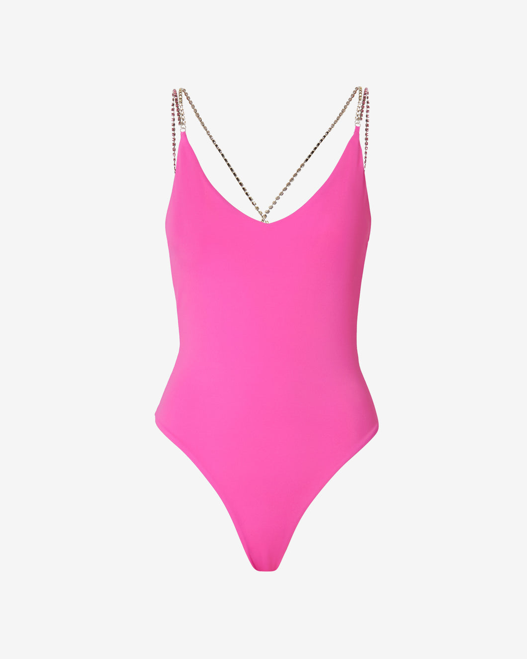 Bling Swimsuit : Women Swimwear Fuchsia | GCDS Spring/Summer 2023